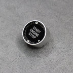 Silver Crystal Start Engine Button BMW M2 M3 M4 M5 M6 M140i G30 F80 F82 F20 F85 - Interior Styling | Carbon Kings