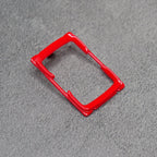 Red Sport Eco Pro Centre Button Trim for BMW F20 F21 F22 F30 F32 F33 F36 i3 i3S - Interior Styling | Carbon Kings