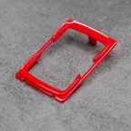 Red Sport Eco Pro Centre Button Trim for BMW F20 F21 F22 F30 F32 F33 F36 i3 i3S - Interior Styling | Carbon Kings