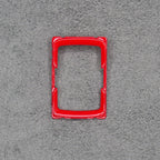 Red Sport Eco Pro Centre Button Trim for BMW F20 F21 F22 F30 F32 F33 F36 i3 i3S - Interior Styling | Carbon Kings