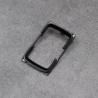 Black Sport Eco Centre Button Trim for BMW F20 F21 F22 F30 F32 F33 F36 i3 i3S - Interior Styling | Carbon Kings