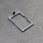 Black Sport Eco Centre Button Trim for BMW F20 F21 F22 F30 F32 F33 F36 i3 i3S - Interior Styling | Carbon Kings