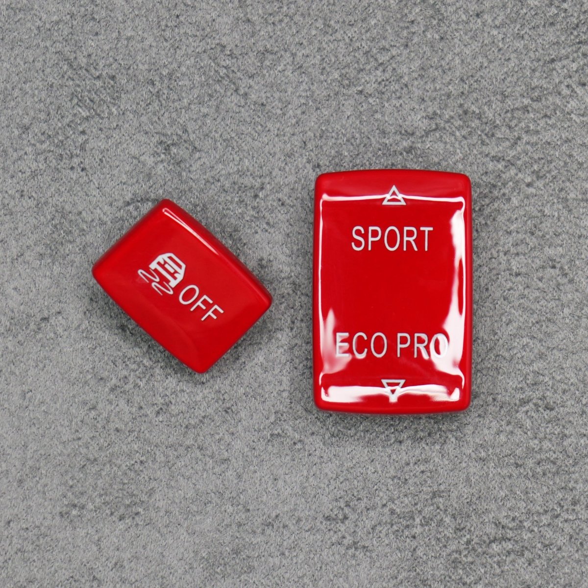 Red Sport Eco Pro DSC Centre Console Buttons for BMW F20 F21 F22 F23 F30 F32 F33 F36 - Interior Styling | Carbon Kings