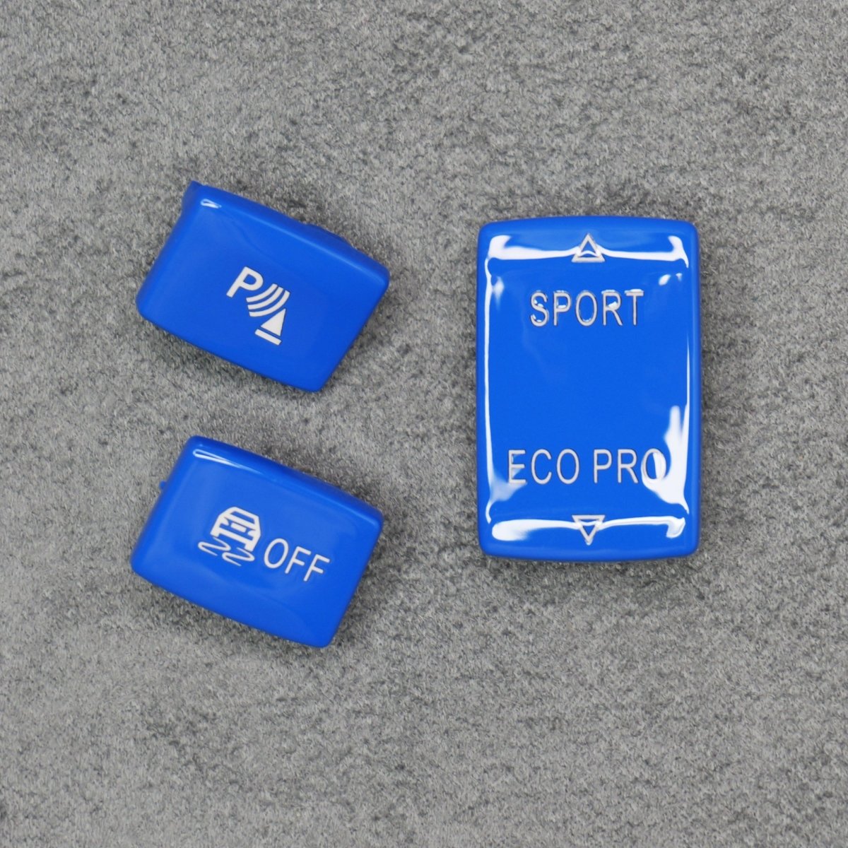 Blue Sport Eco Pro DSC Parking Centre Console Buttons for BMW F20 F22 F30 F32 F33 - Interior Styling | Carbon Kings