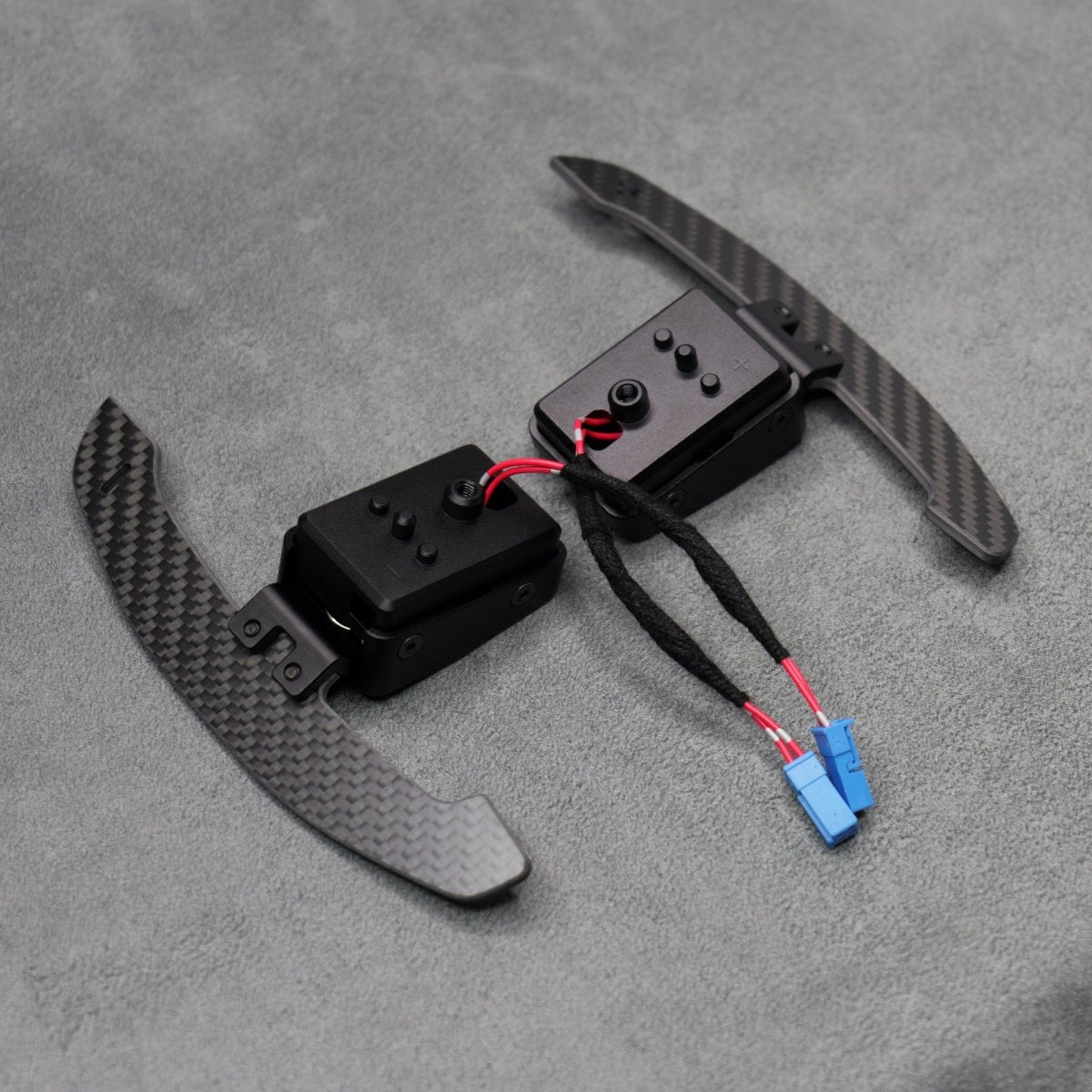 Magnetic Carbon Fibre Gear Shifter Paddles for BMW F80 M3 F82 M4 F87 M2 G80 G82 G87 - Interior Styling | Carbon Kings