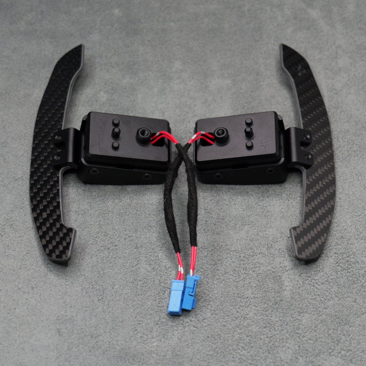 Magnetic Carbon Fibre Gear Shifter Paddles for BMW F80 M3 F82 M4 F87 M2 G80 G82 G87 - Interior Styling | Carbon Kings