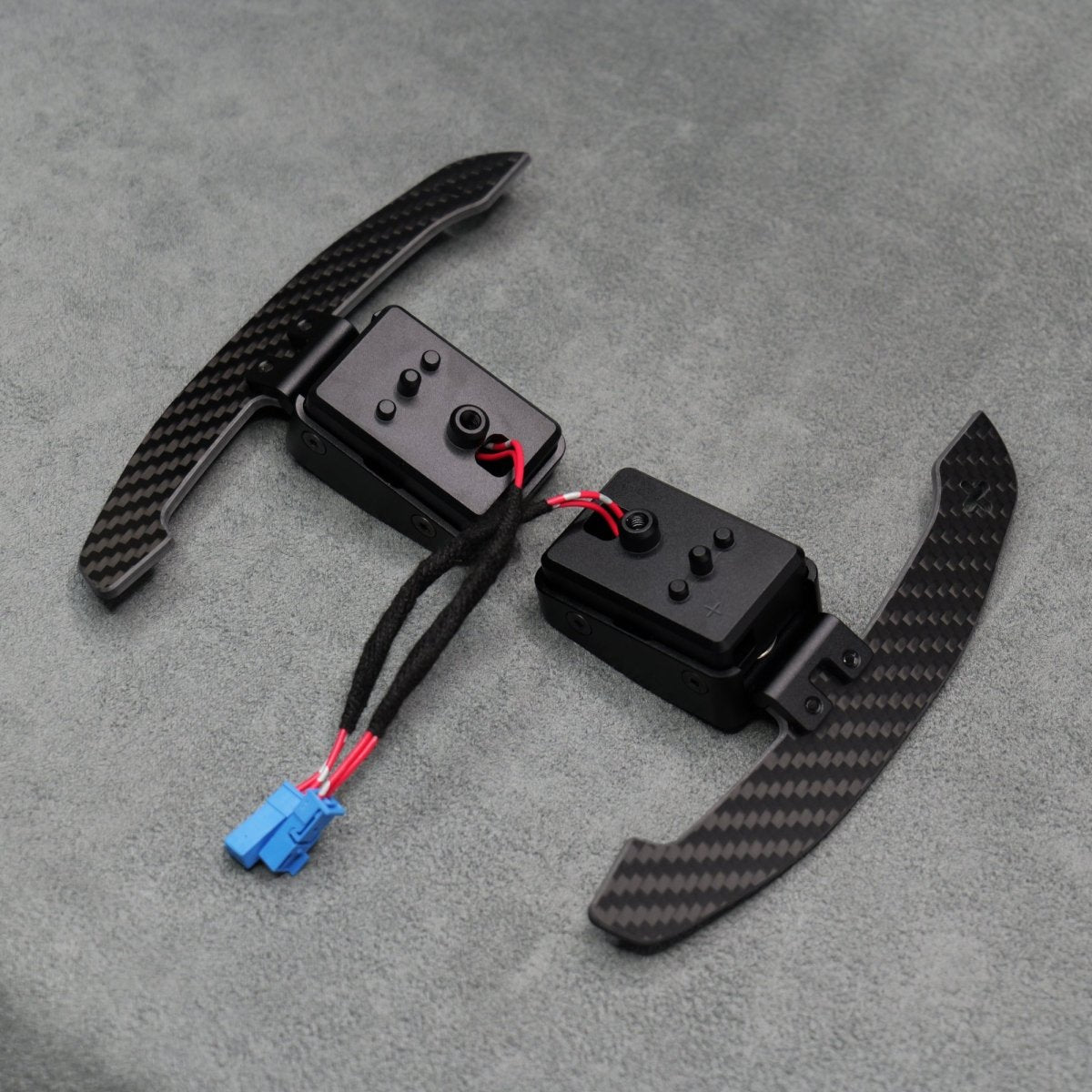 Magnetic Carbon Fibre Gear Shifter Paddles for BMW F80 M3 F82 M4 F87 M2 G80 G82 G87 - Interior Styling | Carbon Kings