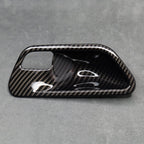 Carbon Fibre Style Interior Door Handle Trims BMW F80 M3 F82 M4 F83 F30 F32 3 4 - Interior Styling | Carbon Kings