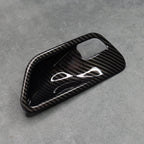 Carbon Fibre Style Interior Door Handle Trims BMW F80 M3 F82 M4 F83 F30 F32 3 4 - Interior Styling | Carbon Kings
