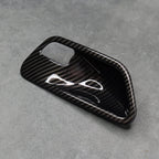 Carbon Fibre Style Interior Door Handle Trims BMW F80 M3 F82 M4 F83 F30 F32 3 4 - Interior Styling | Carbon Kings