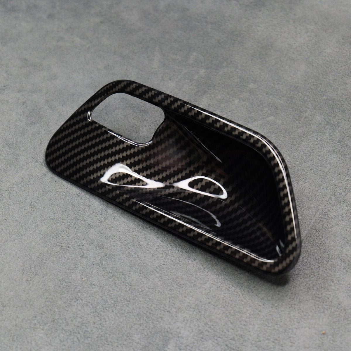 Carbon Fibre Style Interior Door Handle Trims BMW F80 M3 F82 M4 F83 F30 F32 3 4 - Interior Styling | Carbon Kings
