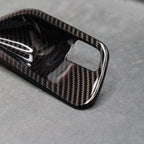 Carbon Fibre Style Interior Door Handle Trims BMW F80 M3 F82 M4 F83 F30 F32 3 4 - Interior Styling | Carbon Kings