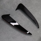 Gloss Black Rear Bumper Side Vent Trims for Mercedes C43 C63 Saloon W205 C Class AMG - Exterior Styling | Carbon Kings