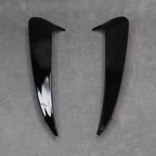 Gloss Black Rear Bumper Side Vent Trims for Mercedes C43 C63 Saloon W205 C Class AMG - Exterior Styling | Carbon Kings