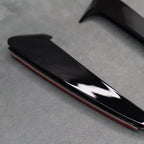 Gloss Black Rear Bumper Side Vent Trims for Mercedes C43 C63 Saloon W205 C Class AMG - Exterior Styling | Carbon Kings