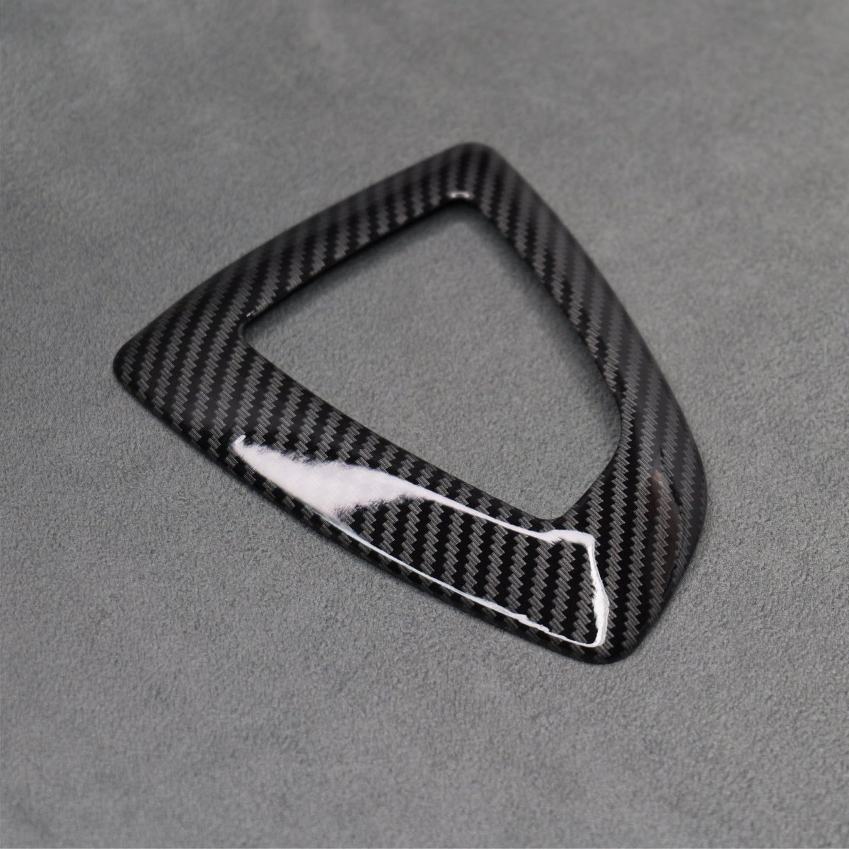 Carbon Fibre Style Gear Knob Surround BMW F20 F30 F34 M135i M140i M235i M240i - Interior Styling | Carbon Kings