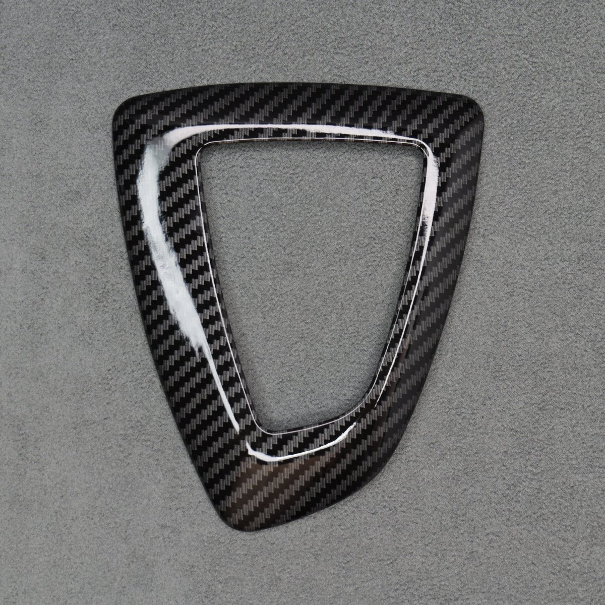 Carbon Fibre Style Gear Knob Surround BMW F20 F30 F34 M135i M140i M235i M240i - Interior Styling | Carbon Kings