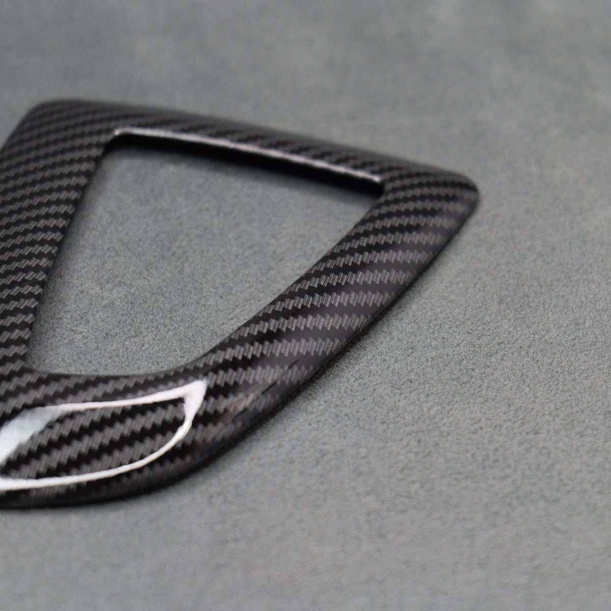 Carbon Fibre Style Gear Knob Surround BMW F20 F30 F34 M135i M140i M235i M240i - Interior Styling | Carbon Kings