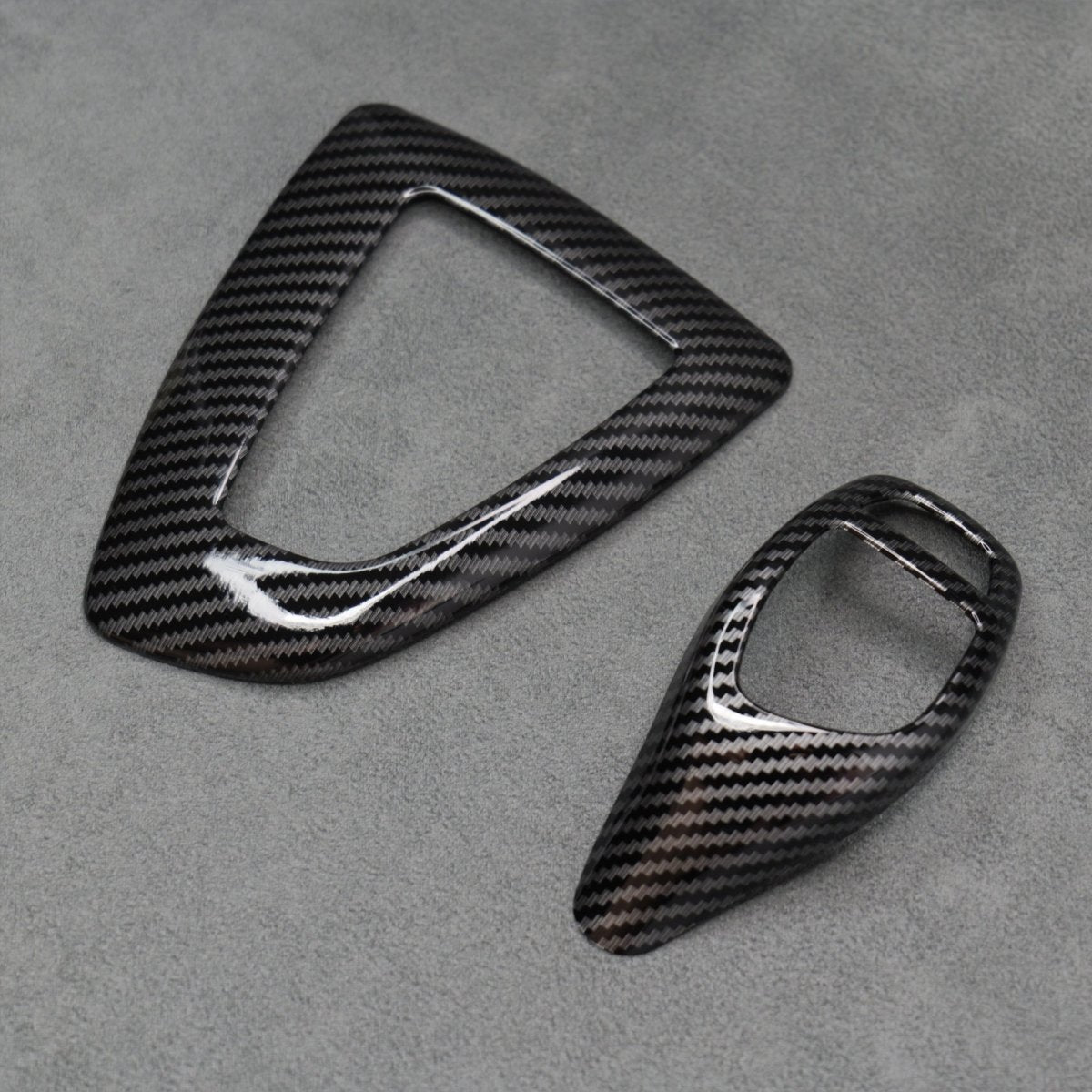 Carbon Fibre Style Gear Knob & Surround Trims BMW F20 F30 F34 M135i M140i M235i - Interior Styling | Carbon Kings