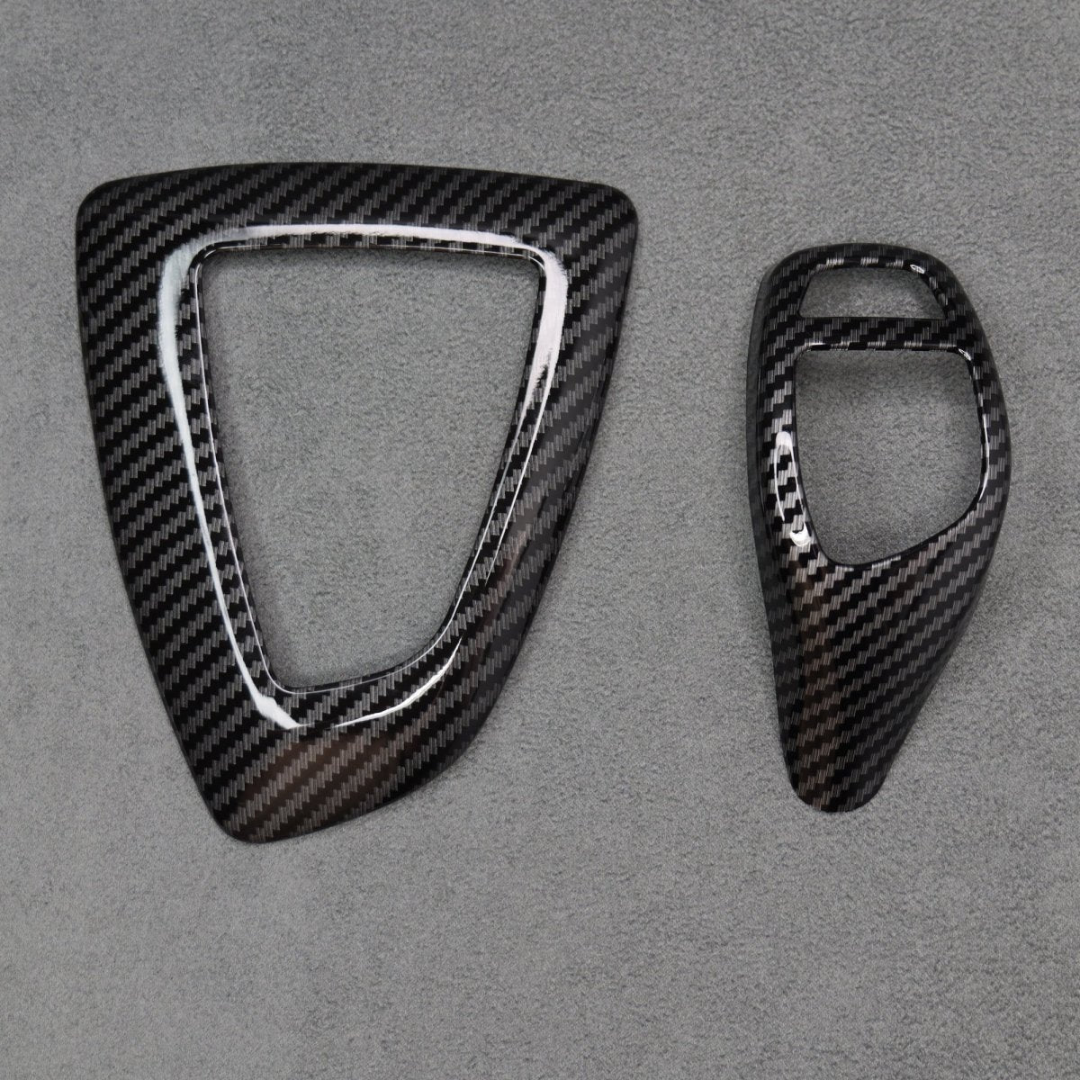 Carbon Fibre Style Gear Knob & Surround Trims BMW F20 F30 F34 M135i M140i M235i - Interior Styling | Carbon Kings
