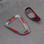 Carbon Fibre Style Gear Knob & Surround Trims BMW F20 F30 F34 M135i M140i M235i - Interior Styling | Carbon Kings