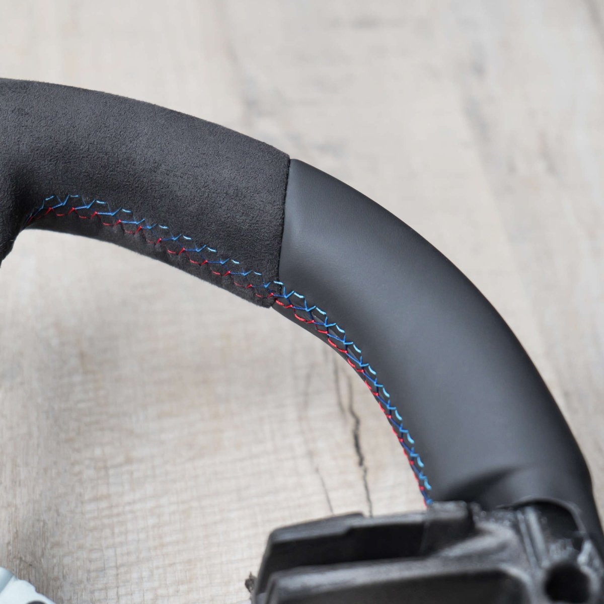 Alcantara + Red Steering Wheel for BMW M Sport 1 2 3 4 X1 X3 X4 X5 X6 M2 M3 M4 F80 + - Interior Styling | Carbon Kings