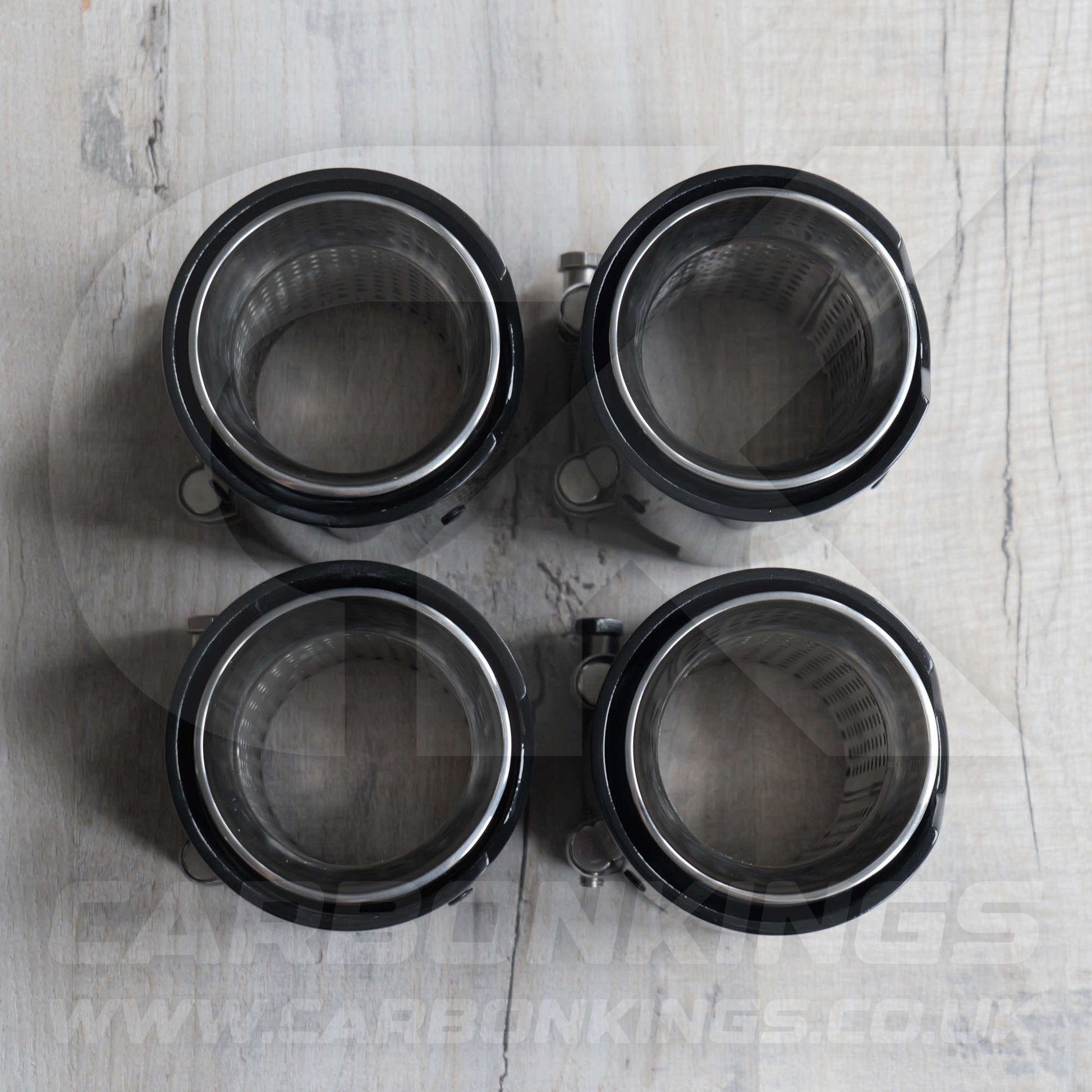 BMW M Performance Carbon Fibre / Silver Exhaust Tips for G80 G81 G82 G83 M3 M4