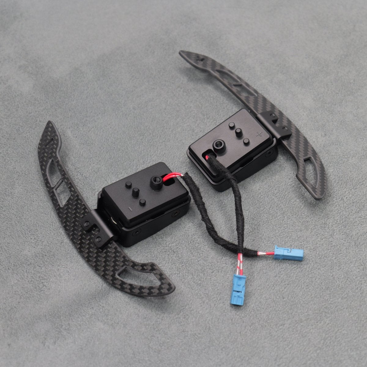 Magnetic Carbon Fibre Gear Shifter Paddles for BMW F80 M3 F82 M4 F87 M2 G80 G82 G87 - Interior Styling | Carbon Kings