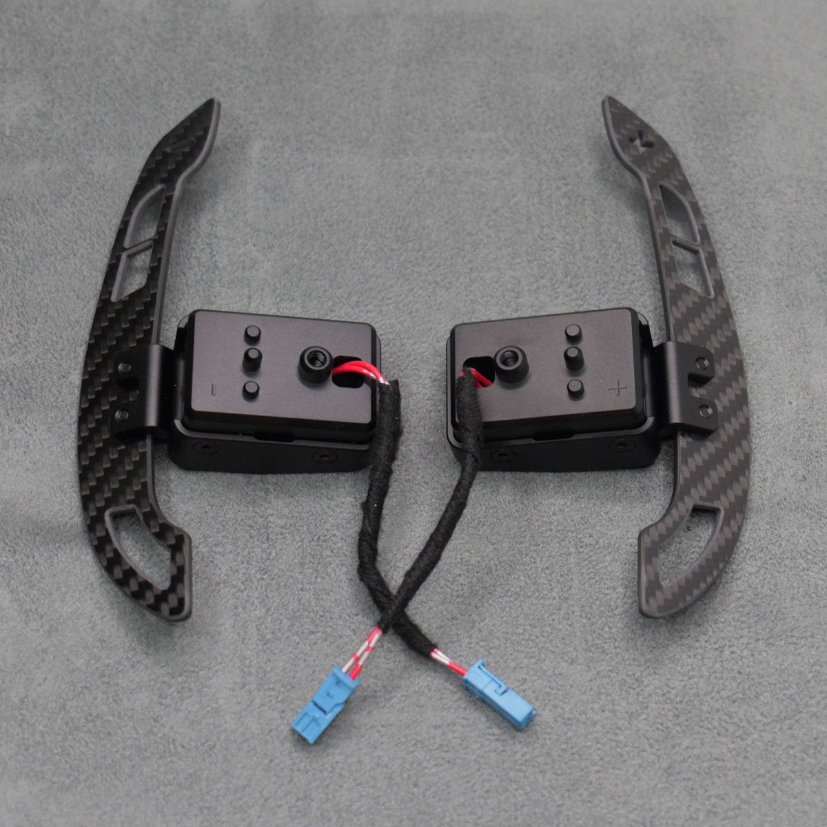 Magnetic Carbon Fibre Gear Shifter Paddles for BMW F80 M3 F82 M4 F87 M2 G80 G82 G87 - Interior Styling | Carbon Kings