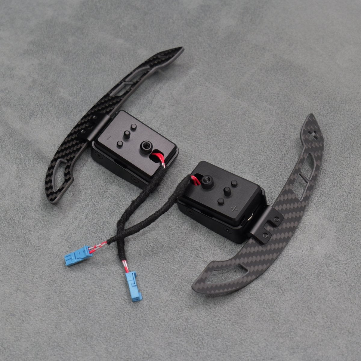 Magnetic Carbon Fibre Gear Shifter Paddles for BMW F80 M3 F82 M4 F87 M2 G80 G82 G87 - Interior Styling | Carbon Kings