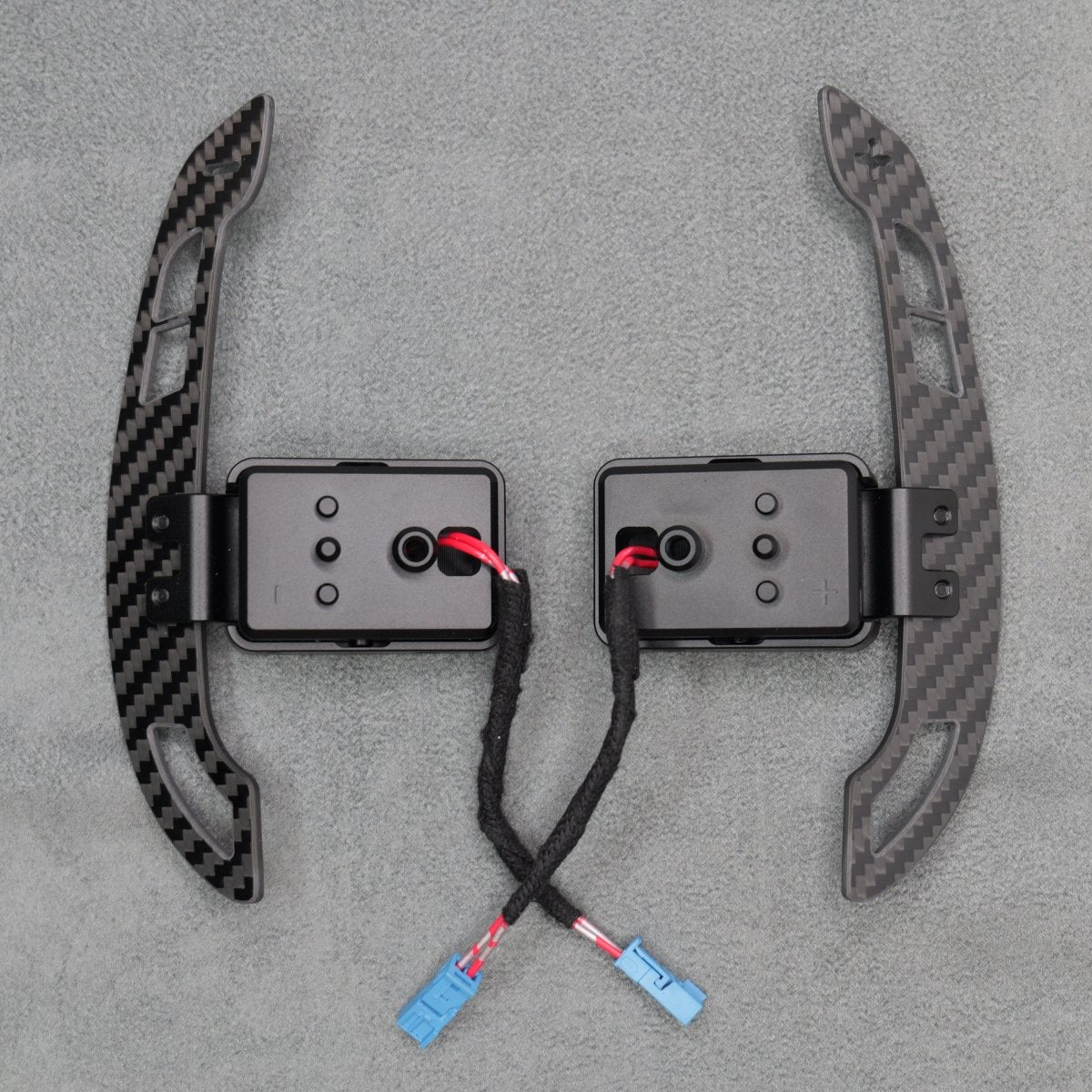 Magnetic Carbon Fibre Gear Shifter Paddles for BMW F80 M3 F82 M4 F87 M2 G80 G82 G87 - Interior Styling | Carbon Kings