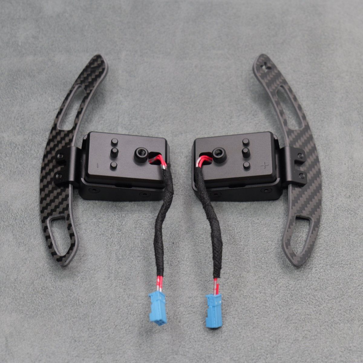 Magnetic Carbon Fibre Gear Shifter Paddles for BMW F80 M3 F82 M4 F87 M2 G80 G82 G87 - Interior Styling | Carbon Kings