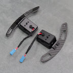 Magnetic Carbon Fibre Gear Shifter Paddles for BMW F80 M3 F82 M4 F87 M2 G80 G82 G87 - Interior Styling | Carbon Kings
