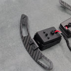 Magnetic Carbon Fibre Gear Shifter Paddles for BMW F80 M3 F82 M4 F87 M2 G80 G82 G87 - Interior Styling | Carbon Kings