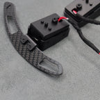 Magnetic Carbon Fibre Gear Shifter Paddles for BMW F80 M3 F82 M4 F87 M2 G80 G82 G87 - Interior Styling | Carbon Kings