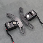 Magnetic Carbon Fibre Gear Shifter Paddles for BMW F80 M3 F82 M4 F87 M2 G80 G82 G87 - Interior Styling | Carbon Kings