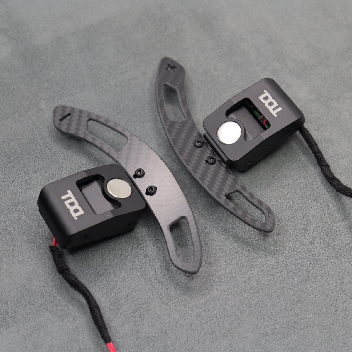 Magnetic Carbon Fibre Gear Shifter Paddles for BMW F80 M3 F82 M4 F87 M2 G80 G82 G87 - Interior Styling | Carbon Kings