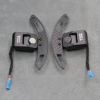 Magnetic Carbon Fibre Gear Shifter Paddles for BMW F80 M3 F82 M4 F87 M2 G80 G82 G87 - Interior Styling | Carbon Kings