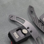 Magnetic Carbon Fibre Gear Shifter Paddles for BMW F80 M3 F82 M4 F87 M2 G80 G82 G87 - Interior Styling | Carbon Kings