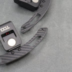 Magnetic Carbon Fibre Gear Shifter Paddles for BMW F80 M3 F82 M4 F87 M2 G80 G82 G87 - Interior Styling | Carbon Kings