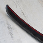 Carbon Fibre V Shield Grill Frame Cover Trim for Alfa Romeo Giulia - Exterior Styling | Carbon Kings