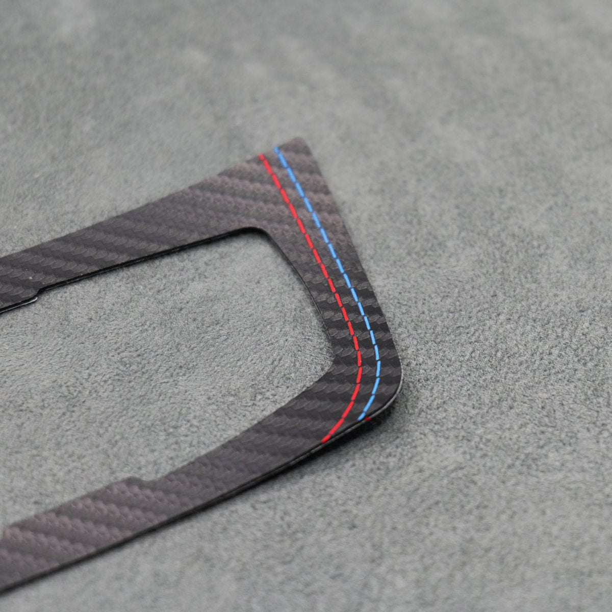 Carbon Fibre Style Headlight Switch Trim for BMW F30 F34 F80 M3 F82 M4 M5 F87 M2 - Interior Styling | Carbon Kings