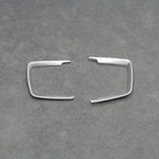 Silver Headlight Switch Trims for BMW M3 F80 F82 M4 F87 F30 M2 i3 1 2 3 4 5 Series - Interior Styling | Carbon Kings