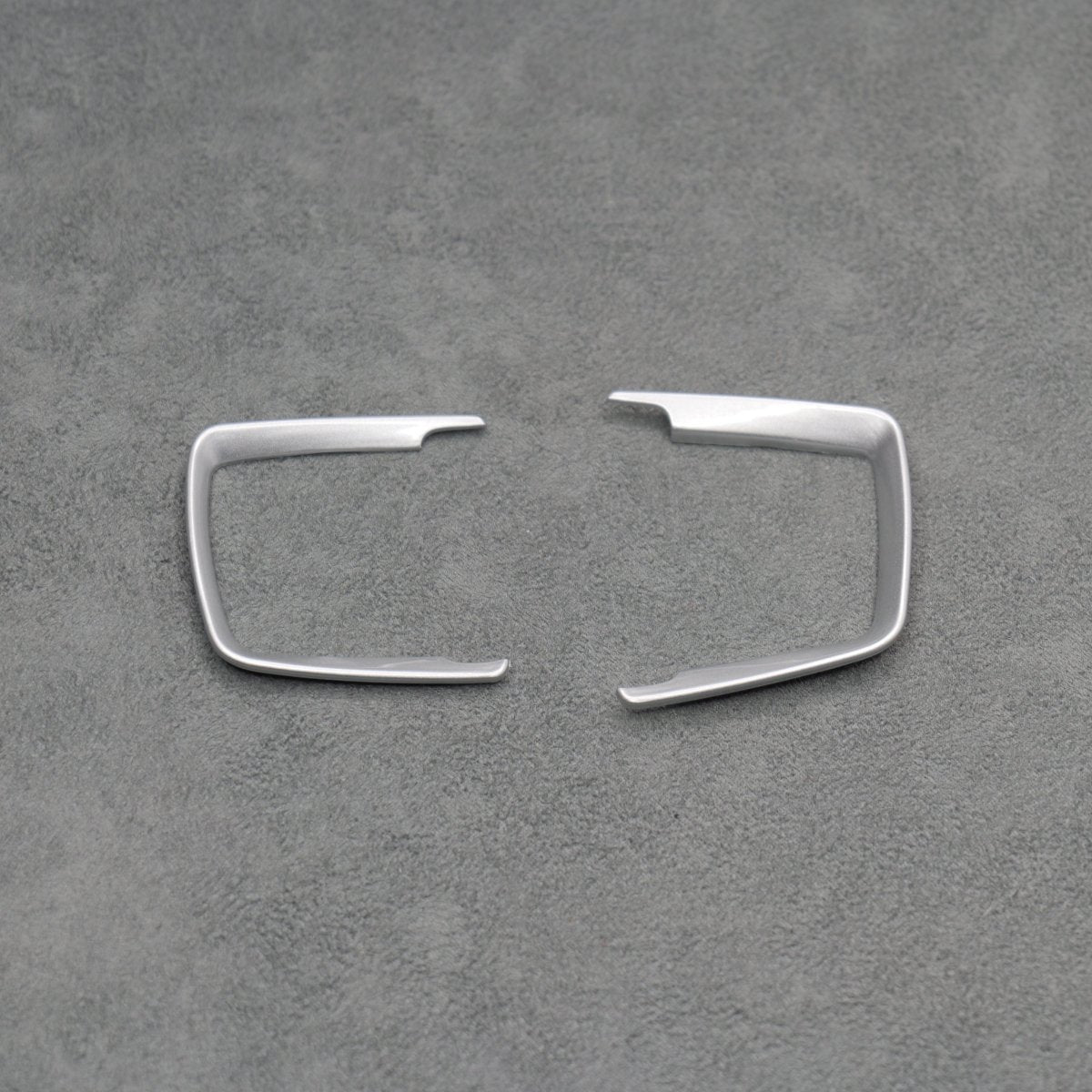 Silver Headlight Switch Trims for BMW M3 F80 F82 M4 F87 F30 M2 i3 1 2 3 4 5 Series - Interior Styling | Carbon Kings