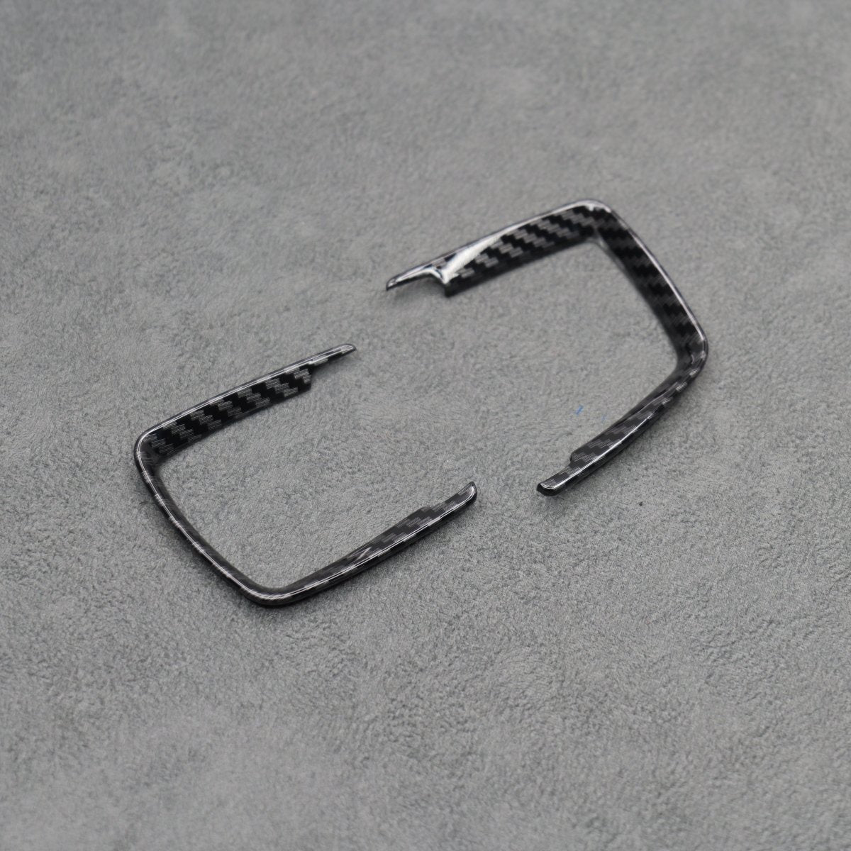 Carbon Fibre Style Headlight Switch Trims for BMW M3 M4 F87 M2 i3 1 2 3 3 4 5 Series - Interior Styling | Carbon Kings