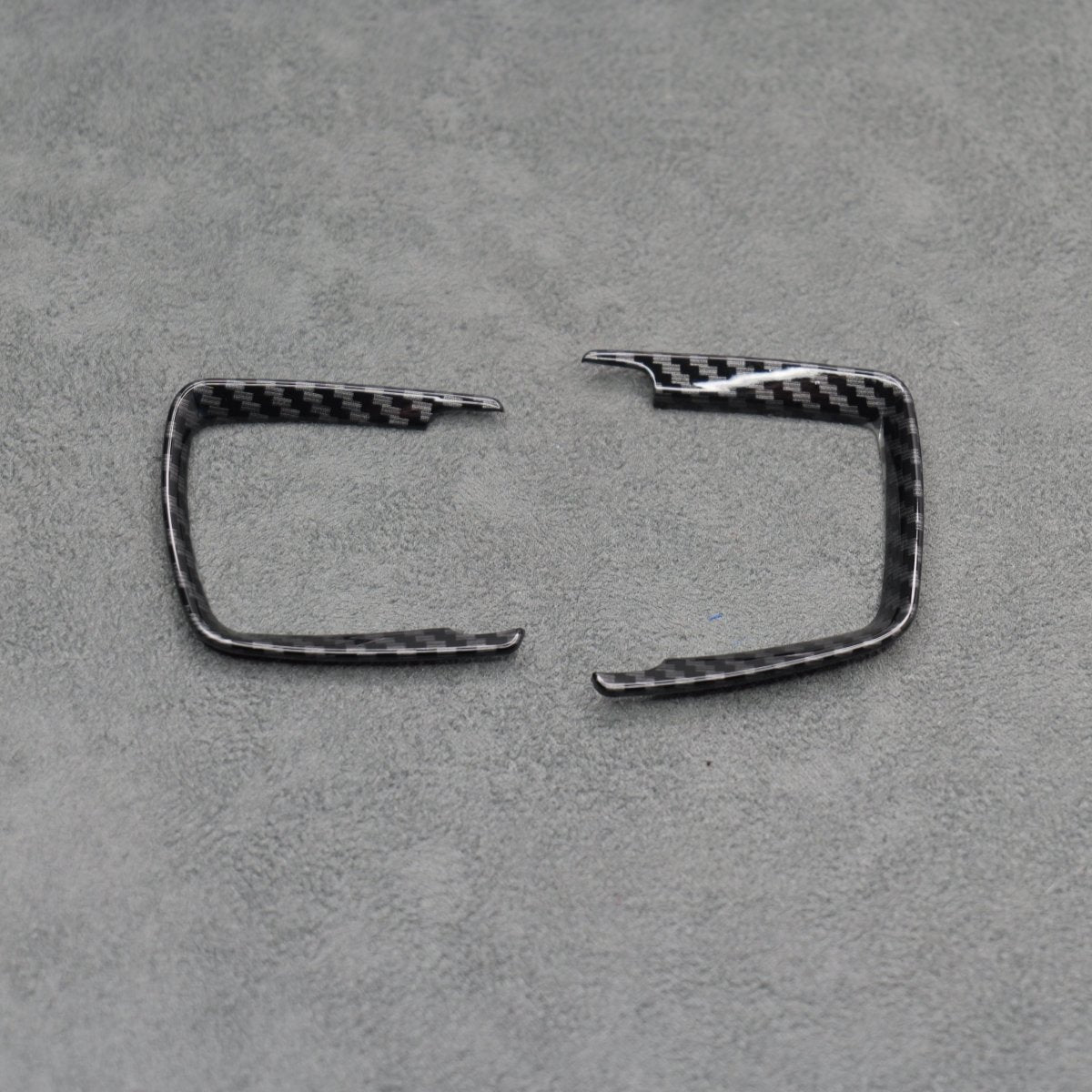 Carbon Fibre Style Headlight Switch Trims for BMW M3 M4 F87 M2 i3 1 2 3 3 4 5 Series - Interior Styling | Carbon Kings