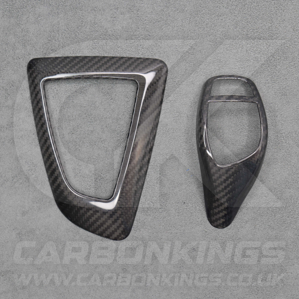 Genuine Carbon Fibre Gear Knob & Surround Trims BMW F20 M135i M140i M235i M240i