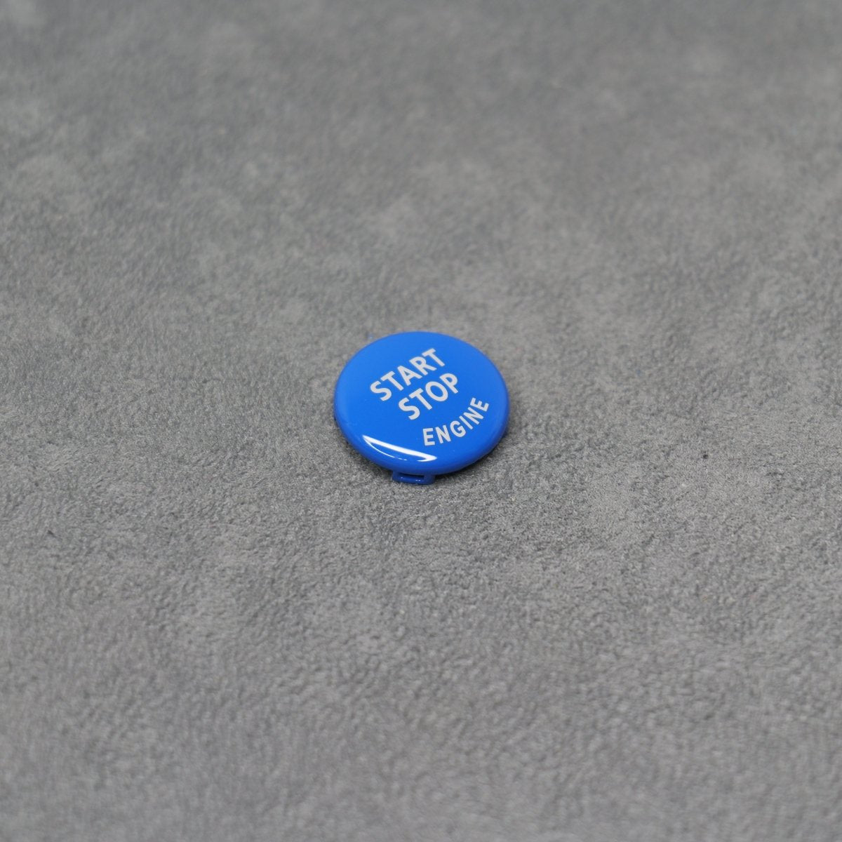 Gloss Blue Start Stop Engine Button for BMW E90 E92 E93 M3 4.0 V8 - Interior Styling | Carbon Kings