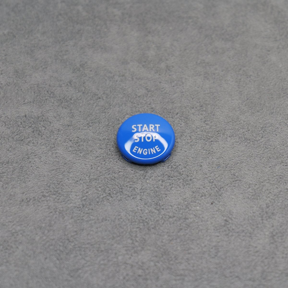 Gloss Blue Start Stop Engine Button for BMW E90 E92 E93 M3 4.0 V8 - Interior Styling | Carbon Kings