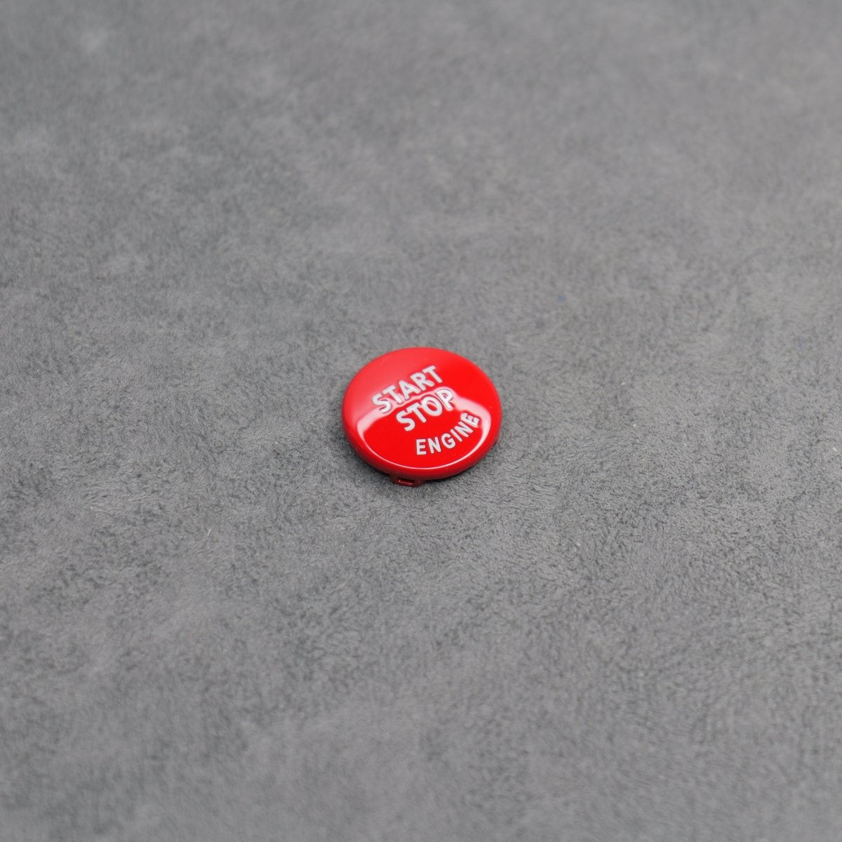 Gloss Red Start Stop Engine Button for BMW E90 E92 E93 M3 4.0 V8 - Interior Styling | Carbon Kings
